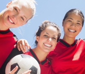 Concussion in female athletes