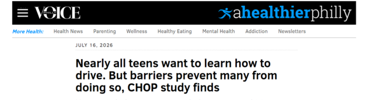 Screenshot of PhillyVoice website article 