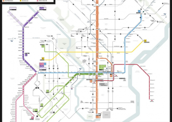 new transit map for Philadelphia
