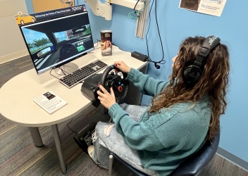 virtual driving assessment at CHOP